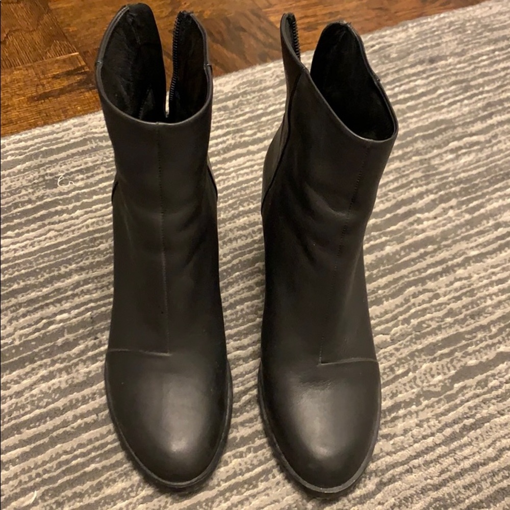 Rag & Bone Newbury Leather Ankle Boots Size 40 - Picture 3 of 7